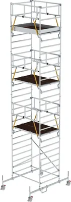 Produktbild von MUNK Rollgerüst SG mit Doppelplattform 1,35x1,80m Plattform 9,74m AH