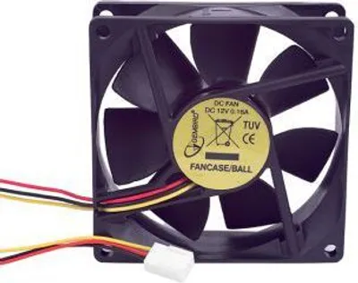 Image de gembird 80 mm PC-Gehäuselüfter, kugelgelagert