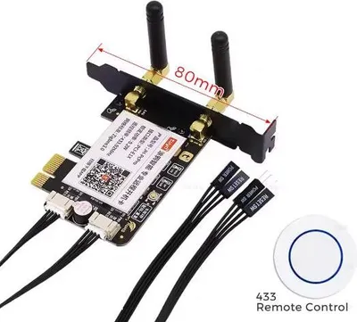 Immagine prodotto di Scheda di rete intelligente ZigBee + RF433MHz per PC