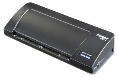 Produktbild von Dahle Laminiergerät DIN A4 schwarz, 2 beheizte Silikonrollen