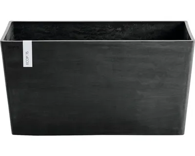 Produktbild von Pflanzkübel Ecopots Paris Kunststoff matt 60 x 26 x 40 cm dunkelgrau