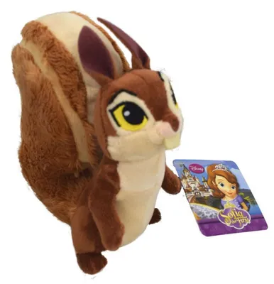 Zdjęcie produktu dla Maskotka Disney Sofia Whatnaught, wiewiórka, ok. 15 cm, figurka kolekcjonerska