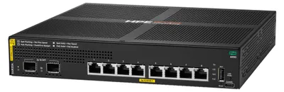 Produktbild von HPE Aruba Networking CX 6000 8p 10M/100M/1G Class4 PoE 2p SFP 1G 67W Switch, Managed, L2, Gigabit Ethernet (10/100/1000), Power over Ethernet (PoE), Rack-Einbau, 1U