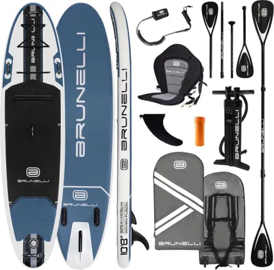 Obrázek produktu pro BRUNELLI 10.8 Woven X Fusion Double Layer SUP Board Stand Up Paddle Set 325cm - Farbe: Blau
