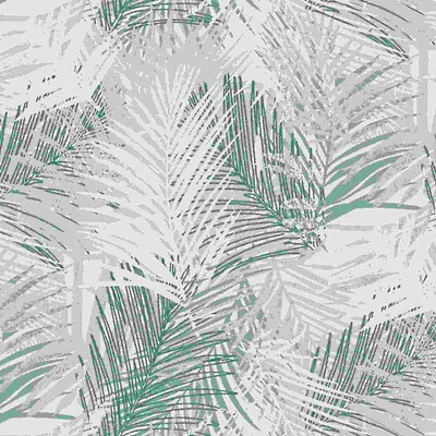 Zdjęcie produktu dla Textured peel and stick wallpaper 10350-07 tapeta flizelinowa kwiaty floral 0,53 x 10,05 m Erismann Collage Green