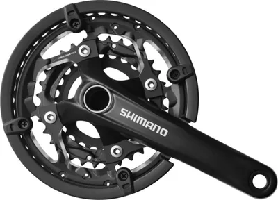 Image de Pédalier SHIMANO FC-T551 10 vitesses 170 mm 44-32-24 dents - fiable...