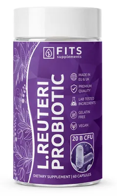 Obrázok produktu pre Probiotikum L. reuteri Lactobacillus, 60 kapsúl
