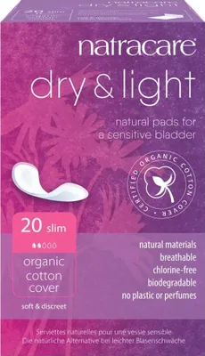 Immagine prodotto di dry & light - assorbente per incontinenza Slim 20 pezzi confezione da 3 pezzi