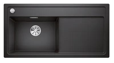 Produktbild von Spüle Blanco ZENAR XL 6 S 1000 x 510 mm anthrazit 523994 Becken links