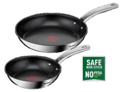 Produktbild von Tefal Intuition B817S255, Frittierset, Edelstahl, Edelstahl, Titan, 250 °C, Thermosignal