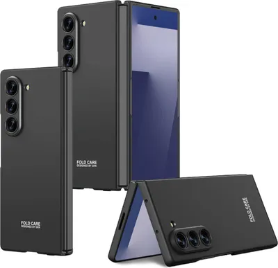 Obrázek produktu pro Pouzdro pro Samsung Galaxy Z Fold 7, Tenké Pevné PC Matné Pouzdro proti Otiskům Prstů černé