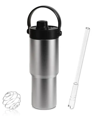 Thermosflasche 735 ml, 316 Edelstahl, BPA-frei, auslaufsicher, silber