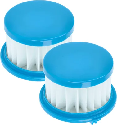 Produktbild von vhbw 2 Staubsaugerfilter kompatibel mit Ryobi 18V One+, PCL702, PCL702B, PCL702K Staubsauger - HEPA-Filter Blau Weiß