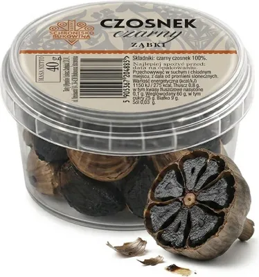 Produktbild von Schwarze Knoblauchzehen 40 g Schronisko Bukowina