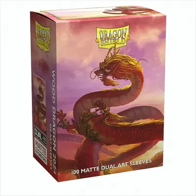 Produktbild von ART12186 - :Dual Art Jahr des Drachen 2024 Holzdrache(100) (GB)