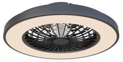 Produktbild von Ledvion Deckenventilator mit Dimmbarem LED Licht 48W Warmweiss Kaltweiss