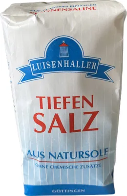 Produktbild von Saline Luisenhall Luisenhaller Tiefensalz / aus Natursole 500 gr.