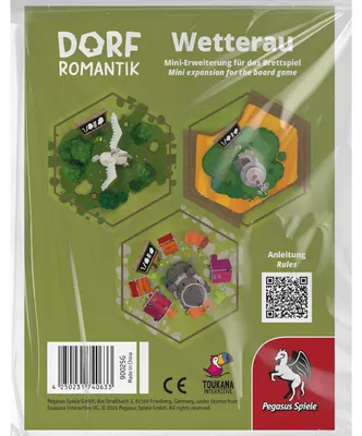 Zdjęcie produktu dla Asmodee Dorfromantik - Das Brettspiel: Wetterau (Mini-Expansion), Gra planszowa, 8 lat(a), 30 min