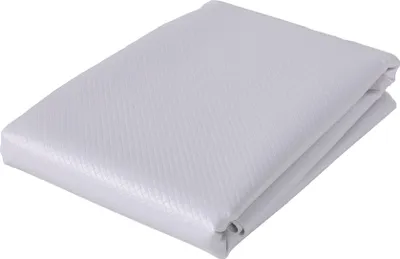 Produktbild von Molton 2mm Tischschoner Tischpolster Schutz Unterlage für Tisch unter Tischdecke weiß 140x2000cm