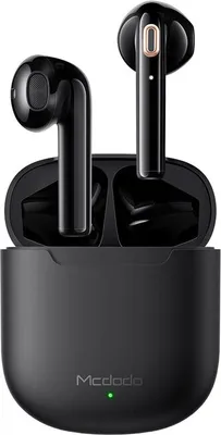 Obrázok produktu pre Mcdodo TWS IP4X Vodotesné duálne volanie Funkcia HD Stereo Bezdrôtové slúchadlá Slúchadlá Bezdrôtové Bluetooth Mobilné telefóny Čierna