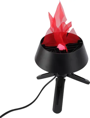 Imagen del producto de Luz artificial LED que simula un fuego real, lámpara de mesa colgante, ideal para festivales, fiestas y discotecas, con enchufe europeo de 220 V