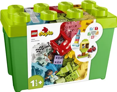 Produktbild von LEGO 10914 DUPLO Deluxe Steinebox, Lernspielzeug, Steine und Aufbewahrungsbox