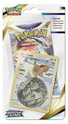 Zdjęcie produktu dla Pokemon Brilliant Stars: Eevee 1-Pack Blister