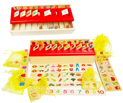 Produktbild von Holz Sortierspielzeug für Babys