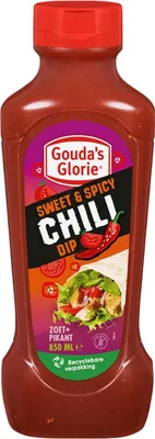 Produktbild von Gouda’s Glorie Sweet & Spicy Chili Dip Sauce 850ml würzig vegan