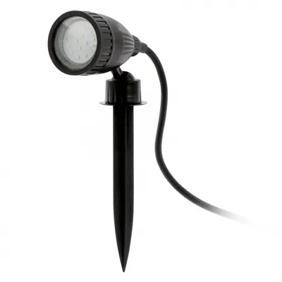 Produktbild von Eglo LED Außen-Strahler Nema 1 schwarz 18,5 x 11,5 cm GU10 Erdspieß