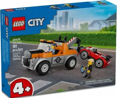 Produktbild von 60435 – LEGO City – Abschleppwagen und Reparatur eines Sportwagens