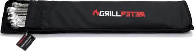 Produktbild von Grillpeter Schaschlik Spieße Schampura Edelstahl 20 Stück 50cm
