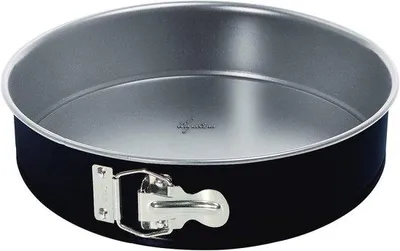 Productafbeelding van Springvorm met Scharnier van Staal 24 cm – Antiaanbaklaag voor Perfect Bakresultaat
