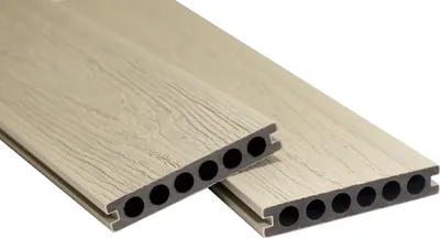 Obrázek produktu pro WPC Terasová prkna světlá 2200x138x23 mm, Koextruze