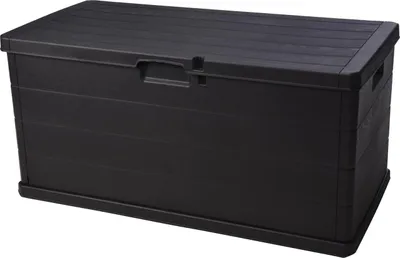 Zdjęcie produktu dla Skrzynia ogrodowa z tworzywa sztucznego, 118 x 59 x 57 cm