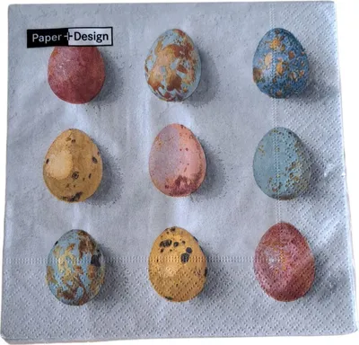 Immagine prodotto di Tovaglioli Duni Dreamy Eggs 33x33cm
