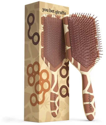 Zdjęcie produktu dla Szczotka do włosów FRAMAR Giraffe, przeznaczona do włosów kręconych, nie elektryzuje