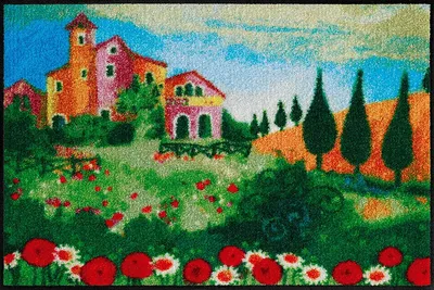 Produktbild von Salonloewe BELLA VISTA Fußmatte Wohnmatte Gabila Rissone 50 x 75 cm