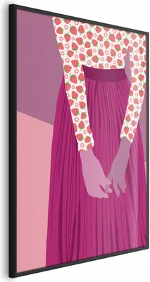 Produktbild von Posterpapier Poster - Strawberry Lady 60x90 cm Menschen h-A-0143-ao-a