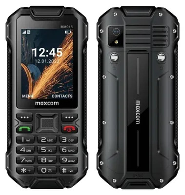 Zdjęcie produktu dla Maxcom MaxCom MOBILE STRONG MM918 4G VOLTE 6,1 cm (2,4") 124 g Czarny
