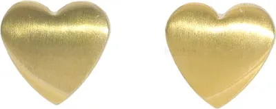 Produktbild von Boccia Damen Ohrstecker 05097-02 Reintitan goldplattiert Herz-Motiv