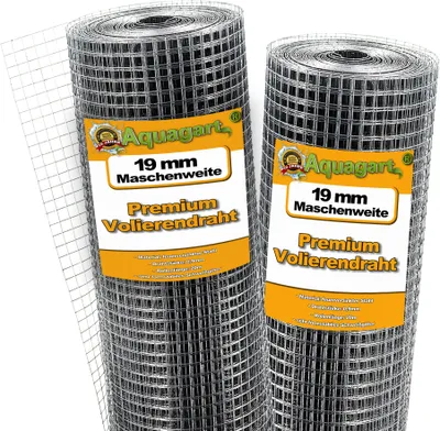 Obrázek produktu pro 20m x 1m voliéra Drátěné pletivo Svařované drátěné pletivo Drátěné pletivo Drátěný plot