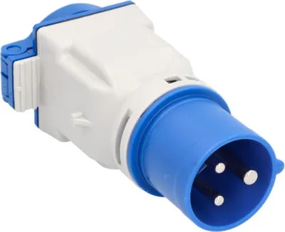 Produktbild von Unitec CEE-Adapter 1xSchutzkontakt 1xCEE 16A
