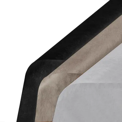 Obrázek produktu pro Omgoods – Sada 3 kusů papíru z bavlny s květinovým motivem, rozměry 30 x 29 cm