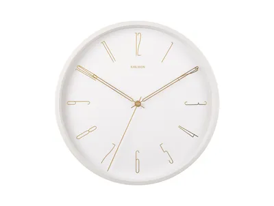 Immagine prodotto di Karlsson - Orologio da parete Belle Numbers - Bianco