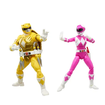 Produktbild von Hasbro Power Rangers x TMNT Lightning Collection Actionfiguren 2022 Morphed April O´Neil & Michelangelo HASF2967