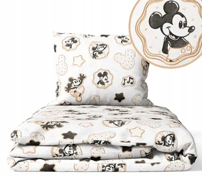 Produktbild von Kinderbettwäsche 100x135 Baumwolle Baby Bettwäsche Set 100x135 + 40x60 Kissenbezug Jungen & Mädchen Kleinkind Bettbezug