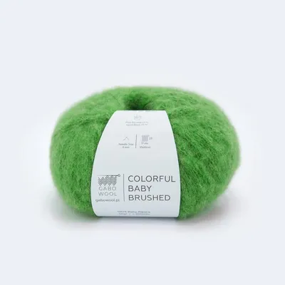 Zdjęcie produktu dla Włóczka Gabo Wool Colorful Baby Brushed 7951 / zieleń