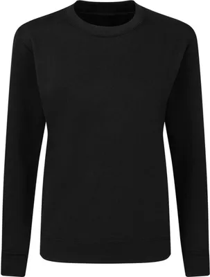 Produktbild von SG SG20F | Ladies' Crew Sweatshirt für Damen - Farbe: Dark Black - Größe: XL