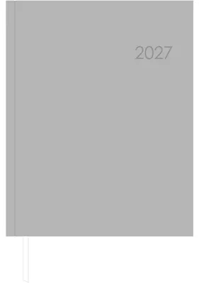 Obrázek produktu pro Týdenní diář antracitový 1W/2S 2027